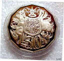 オーストラリア 2013 年 50 セント プルーフ紋章 CuNi 低鋳造年 50 セントAUSTRALIA 2013 50 CENTS PROOF COAT ...