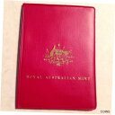 ~オーストラリア 1981 年王立オーストラリア造幣局未流通 6 コイン セット (RAM レッド ウォレット入り)~Australia 1981 Royal ...