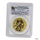 【極美品/品質保証書付】 アンティークコイン 金貨 2013-W Reverse Proof $50 Gold Buffalo PCGS PR70 CHICAGO ANA Black Diamond Coin [送料無料] #gct-wr-011641-445