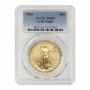 1989 $50 アメリカン ゴールド イーグル PCGS MS69 グレード 1 オンス 22KT 地金コイン1989 $50 American Gold E...