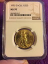 1995 $25 1/2oz ゴールドイーグル MS70 NGC199...(3)