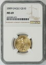 2009 アメリカン ゴールド イーグル $10 クォーターオンス 1/4 オンス MS 69 NGC2009 American Gold Eagle $10 Quarter-Ounce 1/4 oz MS 69 NGC(3)