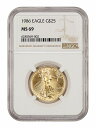 yɔi/iۏ؏tz AeB[NRC RC   [] 1986 Gold Eagle $25 NGC MS69 - American Gold Eagle AGE