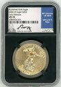 【極美品/品質保証書付】 アンティークコイン 金貨 2020 W $50 Burnished Gold Eagle MS70 NGC Early Releases Ed Moy signed black core [送料無料] #got-wr-011749-5840