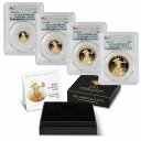 2021-W ゴールド イーグルス T2 PCGS PR70DCAM 発行初日フラッグ コイン 4 枚セット (OGP 付き)Set of 4 2021-W G...