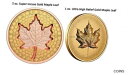 ץʡɥ꥽㤨֡ڶ/ʼݾڽա ƥ  2 oz. Pure Gold Coin -Super Incuse Gold Maple Leaf & 1 oz. Ultra High Relief GML [̵] #gcf-wr-011750-167פβǤʤ6,676,250ߤˤʤޤ