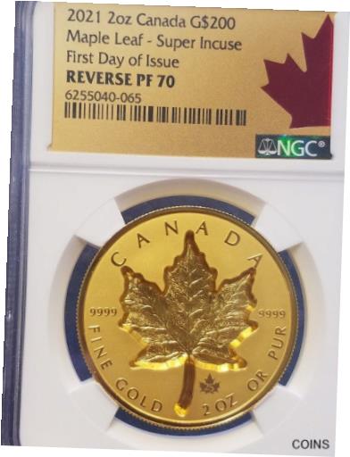 2021 ѡ 󥭥塼 2oz G$200  ᡼ץ ꡼ FDI С PF 70 ˴Ǥ! .9999...