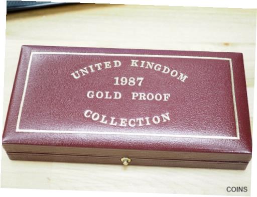 ڶ/ʼݾڽա ƥ    [̵] Great Britain UK 1987 Gold Proof Collection Box with Numbered Paper