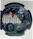 ホワイトハウスバーニング当時と現在 コインセット NGC PF70 ウルトラカム (1オンス & 2オンス) サイン入りWhite House Burning Then And Now Coin Set NGC PF70 Ultra Cam (1oz & 2oz) Signed