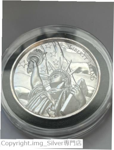  アンティークコイン 銀貨 Statue Of Liberty High Relief 2 Oz Coin Silver Round American Landmark Series  #scf-wr-011783-2438