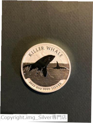 yɔi/iۏ؏tz AeB[NRC RC   [] 2022 2oz 9999 Silver Killer Whale Coin New