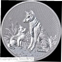 2022 オーストラリア 2 オンス シルバー - ディンゴ & 次世代パップ - 9999 ファイン - 在庫2022 Australia 2 Ounce Silver - Dingo & Next Generation Pup - 9999 Fine - STOCK