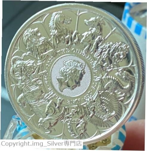  アンティークコイン コイン 金貨 銀貨  2021 2 oz British Silver Queen’s Beast Completer Collection Coin (BU)