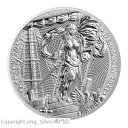2021 10 マークス ゲルマニア ミント 2オンス シルバー レディ ゲルマニア 箱とCOA付き2021 10 Marks Germania Mint 2oz Silver Lady Germania with Box and COA