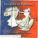  アンティークコイン 銀貨 2002/2003 2 Oz Legacies of Freedom Silver Bullion Coin  #scf-wr-011783-1529