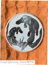 2021 2 オンス シルバー オーストラリアン ピードフォート カモノハシ 次世代パース ミント2021 2 oz Silver Australian Piedfort Platypus Next Generation Perth Mint