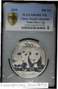 2010 300 Yn 1 Kg キロ シルバー プルーフ チャイナ パンダ PCGS PR 69 DCAM |ビッグスラブ!元2010 300 Yn 1 Kg...