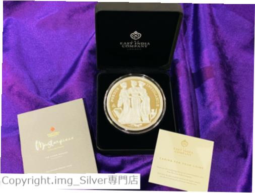  アンティークコイン コイン 金貨 銀貨  2021 Three Graces 5 Oz Silver Proof Box and COA # 140 of 300 Only