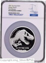2021 ニウエ 5オンス ジュラシック ワールド パーク .999 シルバー NGC PR70 プルーフ $10 初回リリース2021 Niue 5oz Ju...