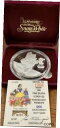 【極美品/品質保証書付】 アンティークコイン コイン 金貨 銀貨 [送料無料] Disney Snow White 5oz Silver DOC*1 of 5000*