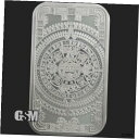 5オンス アステカ カレンダー シルバー バー .999 ファイン シルバー - 在庫あり!!5 oz Aztec Calendar Silver Bar .999 Fine Silver - IN STOCK!!