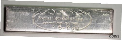 ڶ/ʼݾڽա ƥ    [̵] Vintage Swiss Of America Draper Mint 5.09oz Silver Bar RARE Item#P16009-