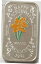 ڶ/ʼݾڽա ƥ  HAPPY BIRTHDAY 1974 ENEAMEL NARCISSUS 1 OZ 999 FINE SILVER ART BAR [̵] #sof-wr-011842-7844