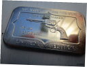 1 オンス 999 シルバーバー THE PEACEMAKER LAW OF THE WEST 限定版スリーブ -1 OZ 999 SILVER BAR THE PEACEMAKER LAW OF THE WEST LIMITED EDITION IN SLEEVE-