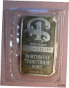  アンティークコイン コイン 金貨 銀貨  NORTHWEST TERRITORIAL MINT AUBURN WA~ 1 OZT .999 FINE SILVER BAR SEALED