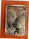 1975 セント バレンタインデー ハミルトン ミント ~ 1 トロイオンス 0.999 上質シルバー バー1975 ST VALENTINES DAY HAMILTON MINT ~ ONE TROY OUNCE .999 FINE SILVER BAR
