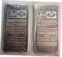 【極美品/品質保証書付】 アンティークコイン コイン 金貨 銀貨 [送料無料] Johnson Matthey Modern Obverse Blank Back 10 troy oz .999 fine silver bar sealed