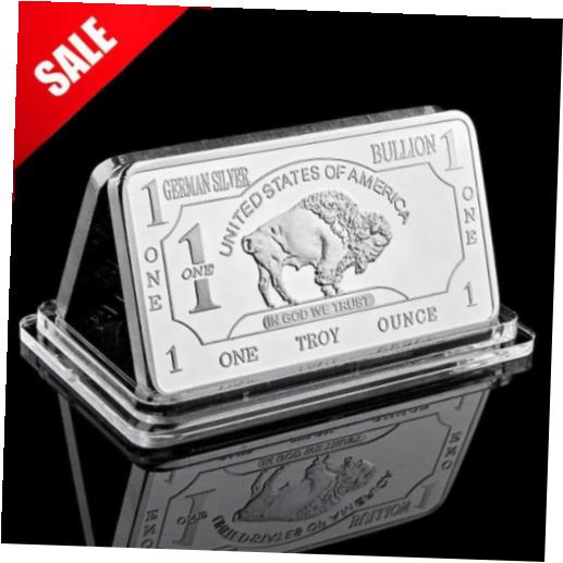 German Mint 1 Troy Ounce Buffalo German Fine Silver Bar Bullion Bars-※関税は当ショップ負担（お客様負担無し）※全国送料無料・海外輸送無料※商品の状態は画像をご確認下さい（極美品・目立った汚れ無し）※輸入品の為英語表記となります※その他ご不明点はお気軽にお問合せ下さい！Seller Notes: “Pre-owned”Shape: BarCountry/Region of Manufacture: United StatesFineness: 0.999Precious Metal Content per Unit: 1 ozYear: 2020Brand/Mint: UnbrandedTotal Precious Metal Content: 1 oz steelModel Number: G-546997sAvailable: 24/7Satisfies Costumers: 100%FREE SHIPPING?: FREE SHIPPING![ご購入前に必ずお読み下さい]親切丁寧に、商品到着までサポート対応させていただきます。■パソコンの画像・画質により色や素材感が、実際の商品と多少異なる場合がございますので予めご了承くださいませ。■お客様のご都合（程度の解釈相違を含む）による商品のご購入後のキャンセル返品は、原則としてお受け致しておりません。未払いのまま2日以上連絡が取れない場合はキャンセルさせて頂きます。その場合、事務局側が自動的に「非常に悪い」の評価を付けてしまいますのでご注意ください。※お支払い頂いた場合は連絡は不要です。※他ショップでも販売しておりますので、稀に在庫がない場合がございます。■不具合での返品は箱などすべてが到着時の状態になるものに限らせていただきます。※当店では不良品はすべて現物確認と不具合の確認を行い対応をさせて頂いております。■お客様のご都合によるご注文確定後の商品のキャンセルにつきましては承っておりません。また、ご入金確認後、またはご決済完了確認後のキャンセルにつきましては、ご注文総額の30％のキャンセル料をご請求させていただきます。■領収書二重発行やトラブル防止のため、領収書発行は行っておりません。事務局側が発行している「支払い明細」が正式な支払い証明となります。支払い明細画面を印刷したものが領収書の代わりになることを各税務署に確認済みです。■年末年始・連休の発送は、業者も休みになる関係でいつもより遅れます。■輸送時の破損の場合は配送業者への報告を行って下さい。報告なしでの対応はできません。■日祝日は定休日とさせていただいております。連絡・発送が出来ませんのであらかじめご了承お願いいたします。■内容は必ずお読みになってからお買い求め下さいますようお願い致します。※在庫状況は常に更新をしておりますが、当社は複数店舗で在庫を共有しているため、ご注文を頂きましても稀に欠品している場合がございます。その際は誠に申し訳ございませんが、その旨をメールまたはお電話にてご連絡させていただきます。ご理解いただけますようお願い申し上げます。親切・丁寧にお取引させていただきますのでよろしくお願いします。 品質保証について 当店の商品の、品質保証についてご紹介いたします。 ▽品質保証書 お買い上げいただく全ての商品に「WORLD RESOURCE品質保証書」をおつけいたします。 これは、WORLD RESOURCEが販売した商品であることを保証するものです。大切に保管してください。 ▽標準保証に関して 当店でご購入頂きました商品は7日以内の標準保証サービスが付属致します。 ※ご購入日につきましては、製品の品質保証書に記載の日付にて確認させていただきます。 ※保証は通常利用時のみの対応となります。 ※ご購入日の確認を致しかねる場合は有償となります。品質保証書は大切に保管して下さい。POINT01　品揃え一番店を目指して 「期待に答えるお店づくりと、時代に合わせたサービスをご提供致します。」 POINT02　多種多様な商品レパートリー 「幅広く、世界の商品をご用意しております。」 POINT03　きっと見つかる！新しい発見 「テレビや雑誌で紹介されたアイテムもいちはやく。」 モットー：丁寧な接客対応 その道数十年のスタッフだからこそできる、“豊富な知識”に基づく商品のご提案。 お探しの商品はお気軽にスタッフにお尋ねください。 「以前は、商品ページあったけど、、、見つからない。」 「初めてアンティークコインの購入をしますが大丈夫ですか？」 「この年代の商品を探していますが、おすすめはありますか？」 「友人にアンティークコインを送りたいけど、おすすめありますか？」 等など、困ったときの質問にも、しっかり対応・お調べ致します。 取寄せ、取り置き等もできますので、商品一覧で見つからなかった商品でも、 スタッフまでお気軽にご相談下さい。 【お問い合わせはお気軽にどうぞ】 suport@world-resource.net