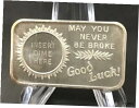 【極美品/品質保証書付】 アンティークコイン 銀貨 1973 CRABTREE MINT COIN BAR “GOOD LUCK” 1 OZ .999 SILVER ART BAR - VERY RARE 送料無料 scf-wr-011842-3300