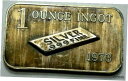  アンティークコイン コイン 金貨 銀貨  1973 CRABTREE MINT INGOT PARADISE, CALIFORNIA 1 OZ 999 SILVER BAR VINTAGE RARE!.