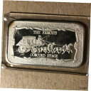 【極美品/品質保証書付】 アンティークコイン 銀貨 Mother Lode Mint, The Famous Concord Stage 1 Oz .999 Silver Art Bar 送料無料 sof-wr-011842-4762