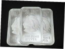 1 トロイオンス .999 純銀バー クアウテモック アステカ皇帝/ アステカ カレンダーOne Troy Ounce .999 Fine Silver Bar Cuauhtemoc Aztec Emperor/ Aztec Calendar