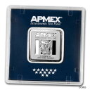  アンティークコイン コイン 金貨 銀貨  1 oz Silver Bar - APMEX (Encapsulated w/Assay) - SKU#212575