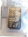 ץʡɥ꥽㤨֡ڶ/ʼݾڽա ƥ    [̵] 1 Troy oz .999 Fine Silver MK BarZ TRUMP! Keep America Virus Free