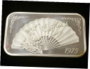 1 オンス .999 ファイン シルバー アート バー - マディソン ミント - 1975 年の母の日 -SKU-F34571 oz .999 Fine Si...
