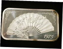 1 オンス .999 ファイン シルバー アート バー - マディソン ミント - 1975 年の母の日 -SKU-F34581 oz .999 Fine Si...