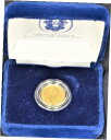 2002年 $5 1/10オンスゴールドアメリカンイーグル;素晴らしい宝石BU;美しい贈り物!2002 $5 1/10 Oz. Gold American Ea...