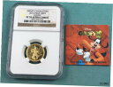 【極美品/品質保証書付】 アンティークコイン コイン 金貨 銀貨 [送料無料] 1/4 oz Gold Disney Characters Goofy 2014 Niue $25 Proof Coin NGC PF70