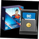  アンティークコイン コイン 金貨 銀貨  2022 Niue $25 DC Comics Classic Superheroes Superman 1/4 oz Gold Proof Coin OGP