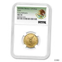 2022 メキシコ 1/4 オンス ゴールド リベルタード MS-70 NGC (ER、紋章) - SKU#2562912022 Mexico 1/4 oz G...