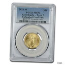 【極美品/品質保証書付】 アンティークコイン 金貨 2021-W 1/4 oz Gold Eagle MS-70 PCGS (Unfinished Proof Dies) - SKU#246062- [送料無料] #got-wr-011922-858