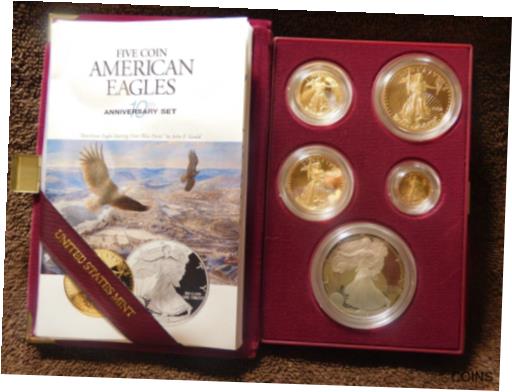 ڶ/ʼݾڽա ƥ 1995 W American Eagle Gold/Silver Proof Set With COA In Original Mint Packaging [̵] #cof-wr-011924-51