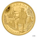 2013 カナダ $200 カナダの偉大な探検家シリーズ: ジャック カルティエ 1/2 オンス ピュア2013 Canada $200 Great Canadian Explorers Series: Jacques Cartier 1/2 oz Pure