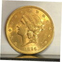 $20 リバティ 1896 ゴールド ダブル イーグル BU-USA 希少光沢のある金貨 販売価格$20 Liberty 1896 Gold Double Eagle BU-USA RARE LUSTROUS GOLD COIN Priced to sell