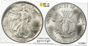 1986 シルバー イーグル MS69 PCGS ゴールド シールド コレクション ゴージャス アイ アピール 430007461986 Silver Eagl...