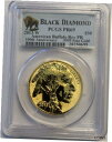 【極美品/品質保証書付】 アンティークコイン 金貨 2013 1 oz Reverse Proof Gold American Buffalo $50 PCGS PR69 Black Diamond Label [送料無料] #got-wr-011926-291